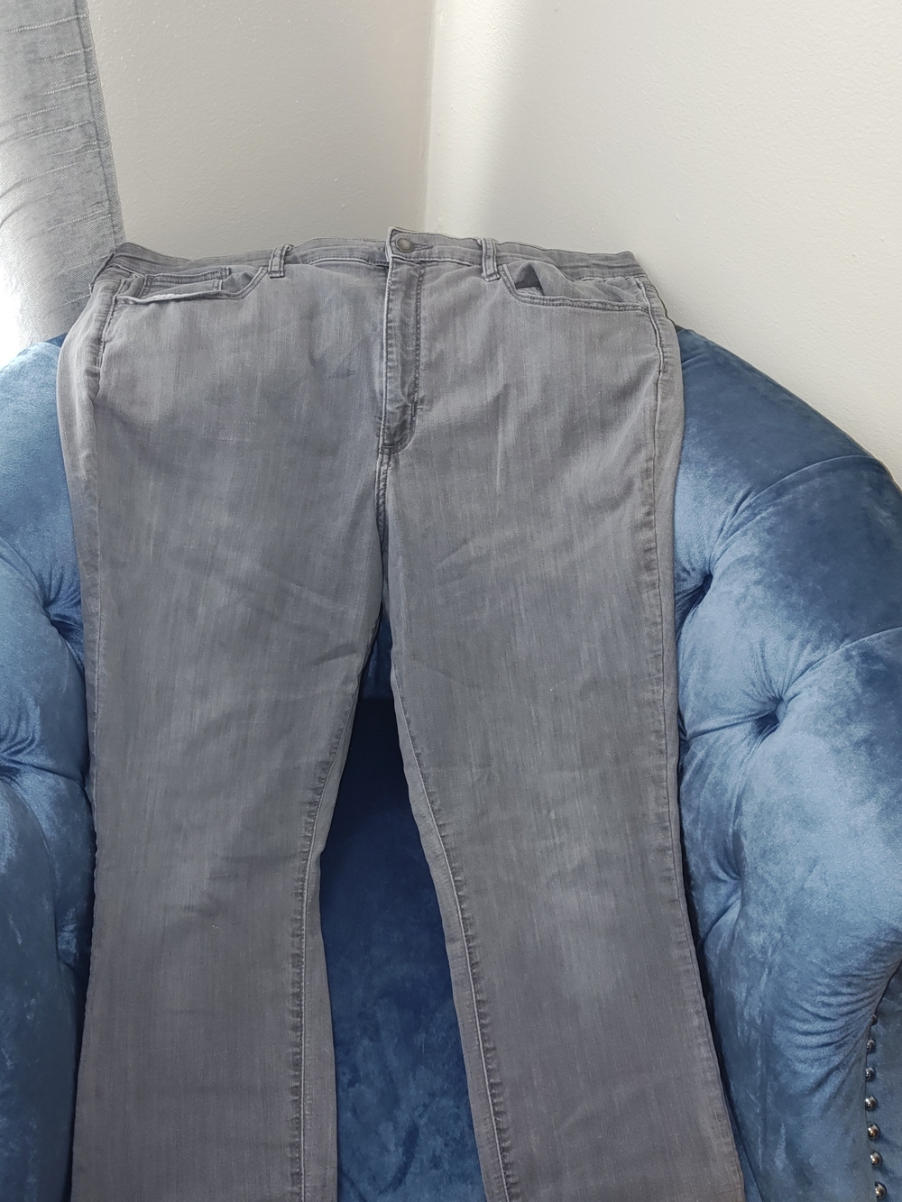 Universal Thread High-Rise Skinny Jeans in Gray